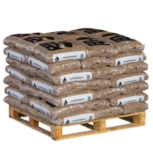 Pellets de Madera de Pino Premium - Palet de 42 Sacos (630 kg total)