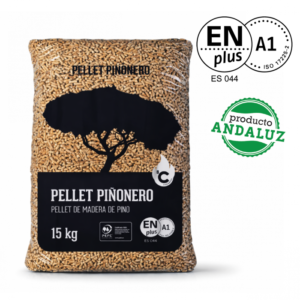 Alternative view of Pale de 42 Sacos de Pellet Premium Pinonero (15 kg) - Certificacion ENplus A1