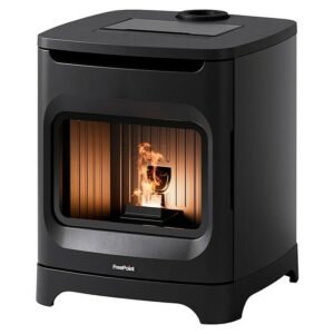 Imagen de producto: Estufa de Pellets SANNOVER WiFi 8 kW, Clase A+ Ecodesign 2022