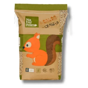 Pellets Naturpellet ENplus A1 en palet de 77 sacos